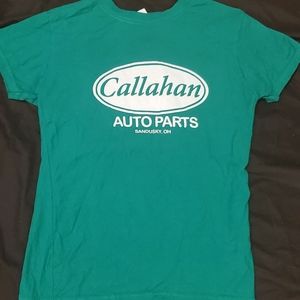 Callahan Auto Parts Tommy Boy Tee green large